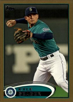 2012 Topps - Gold #645 Kyle Seager Front