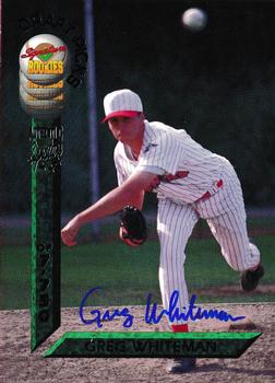 1994 Signature Rookies Draft Picks - Signatures #67 Greg Whiteman Front