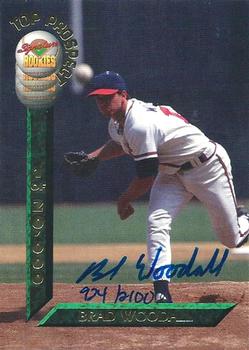 1994 Signature Rookies Draft Picks - Top Prospects Signatures #T2 Brad Woodall Front