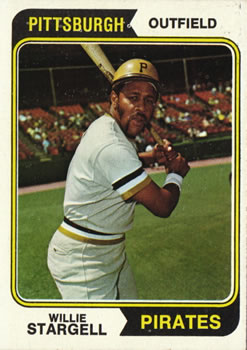 1974 Topps #100 Willie Stargell Front