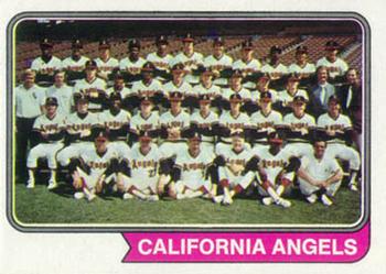 1974 Topps #114 California Angels Front