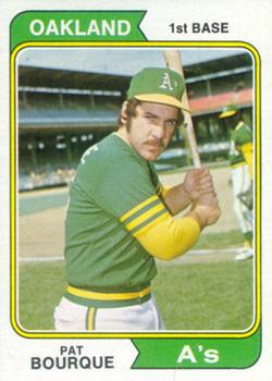 1974 Topps #141 Pat Bourque Front