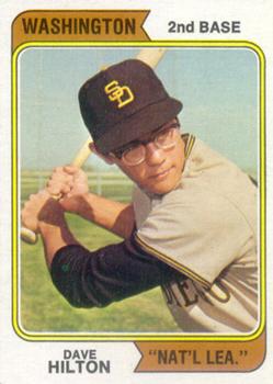 1974 Topps #148 Dave Hilton Front
