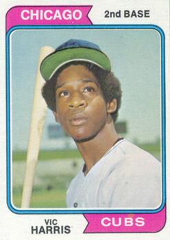 1974 Topps #157 Vic Harris Front
