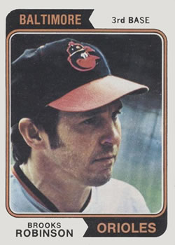 1974 Topps #160 Brooks Robinson Front