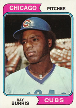 1974 Topps #161 Ray Burris Front