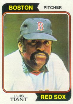 1974 Topps #167 Luis Tiant Front