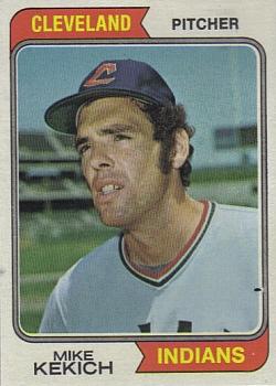 1974 Topps #199 Mike Kekich Front