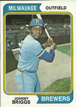 1974 Topps #218 Johnny Briggs Front