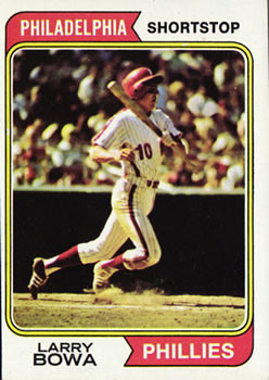 1974 Topps #255 Larry Bowa Front