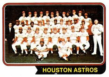 1974 Topps #154 Houston Astros Front