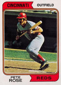 1974 Topps #300 Pete Rose Front