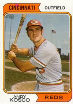 1974 Topps #34 Andy Kosco Front