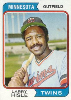 1974 Topps #366 Larry Hisle Front