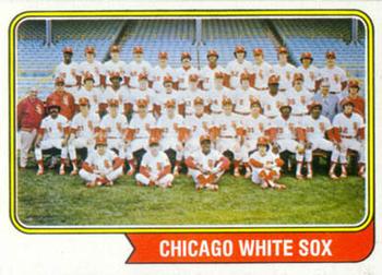 1974 Topps #416 Chicago White Sox Front