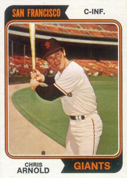1974 Topps #432 Chris Arnold Front