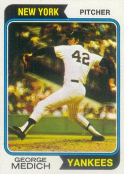 1974 Topps #445 George Medich Front