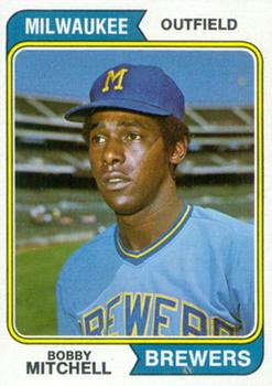 1974 Topps #497 Bobby Mitchell Front