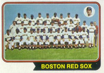 1974 Topps #567 Boston Red Sox Front