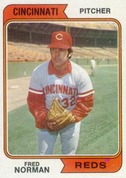 1974 Topps #581 Fred Norman Front