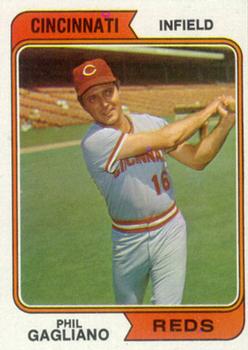 1974 Topps #622 Phil Gagliano Front