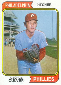 1974 Topps #632 George Culver Front