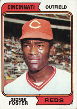 1974 Topps #646 George Foster Front