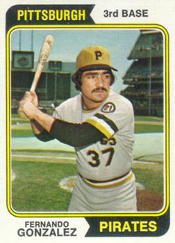 1974 Topps #649 Fernando Gonzalez Front