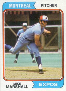 1974 Topps #73 Mike Marshall Front