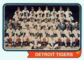 1974 Topps #94 Detroit Tigers Front