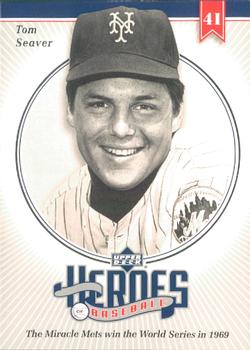 2002 Upper Deck Prospect Premieres - Heroes of Baseball: Tom Seaver #HTS5 Tom Seaver  Front