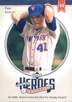 2002 Upper Deck Prospect Premieres - Heroes of Baseball: Tom Seaver #HTS6 Tom Seaver  Front