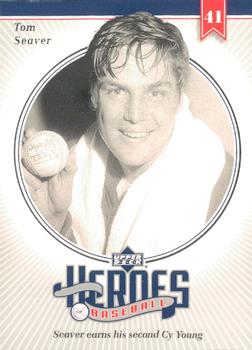 2002 Upper Deck Prospect Premieres - Heroes of Baseball: Tom Seaver #HTS7 Tom Seaver  Front