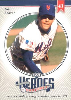 2002 Upper Deck Prospect Premieres - Heroes of Baseball: Tom Seaver #HTS8 Tom Seaver  Front