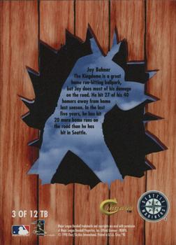1998 Circa Thunder - Thunder Boomers #3TB Jay Buhner Back