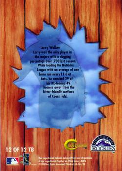 1998 Circa Thunder - Thunder Boomers #12TB Larry Walker Back