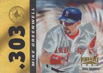 1996 Pinnacle - Starburst #187 Mike Greenwell Front