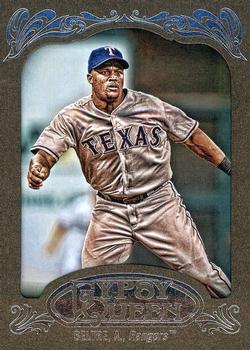 2012 Topps Gypsy Queen - Framed Gold #49 Adrian Beltre Front