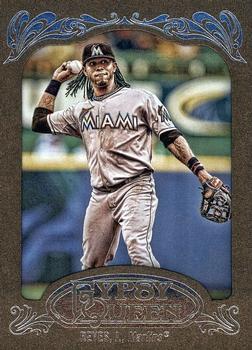2012 Topps Gypsy Queen - Framed Gold #137 Jose Reyes Front