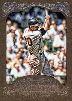 2012 Topps Gypsy Queen - Framed Gold #235 Orlando Cepeda Front