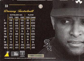 1996 Pinnacle Aficionado #33 Danny Tartabull Back