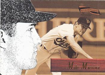 1996 Pinnacle Aficionado #83 Mike Mussina Front