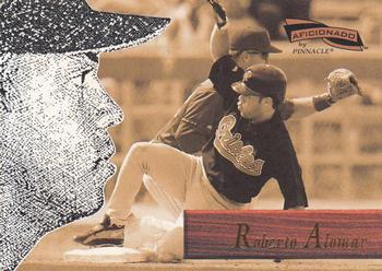 1996 Pinnacle Aficionado #97 Roberto Alomar Front