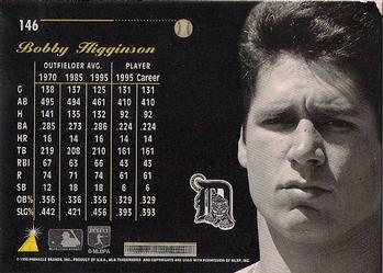 1996 Pinnacle Aficionado #146 Bobby Higginson Back