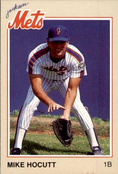 1987 Feder Jackson Mets #10 Mike Hocutt Front