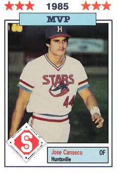 1986 Jennings Southern League All-Stars #14 Jose Canseco Front