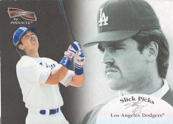 1996 Pinnacle Aficionado - Slick Picks #1 Mike Piazza Front
