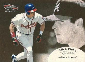 1996 Pinnacle Aficionado - Slick Picks #21 Ryan Klesko Front