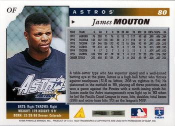 1996 Score #80 James Mouton Back