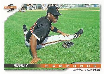 1996 Score #86 Jeffrey Hammonds Front